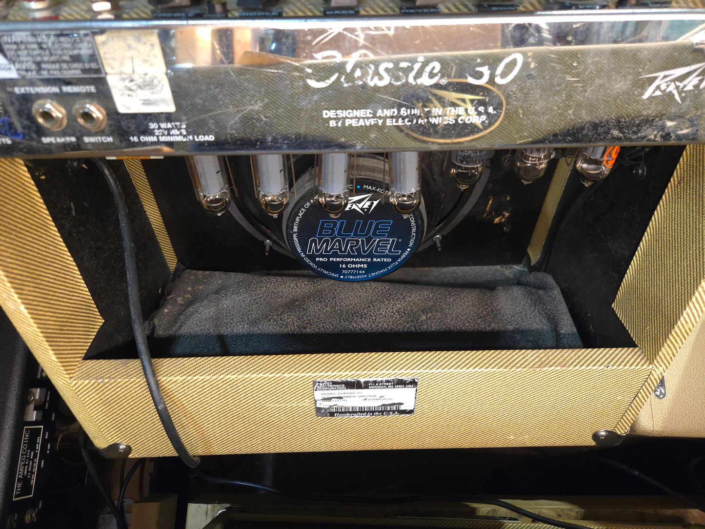 Peavey Classic 30 2-Channel 30-Watt 1x12" Guitar Combo 1994 - 2014 - Tweed - Local Pickup Only