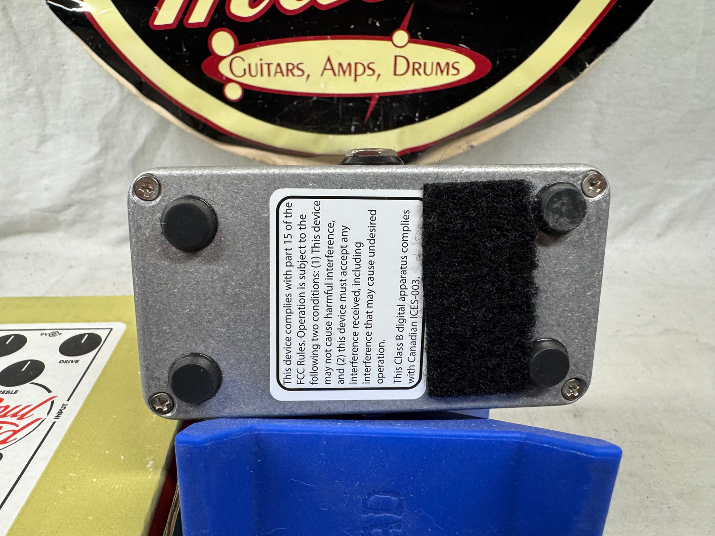 Electro-Harmonix Soul Food Overdrive Pedal with Box - klone