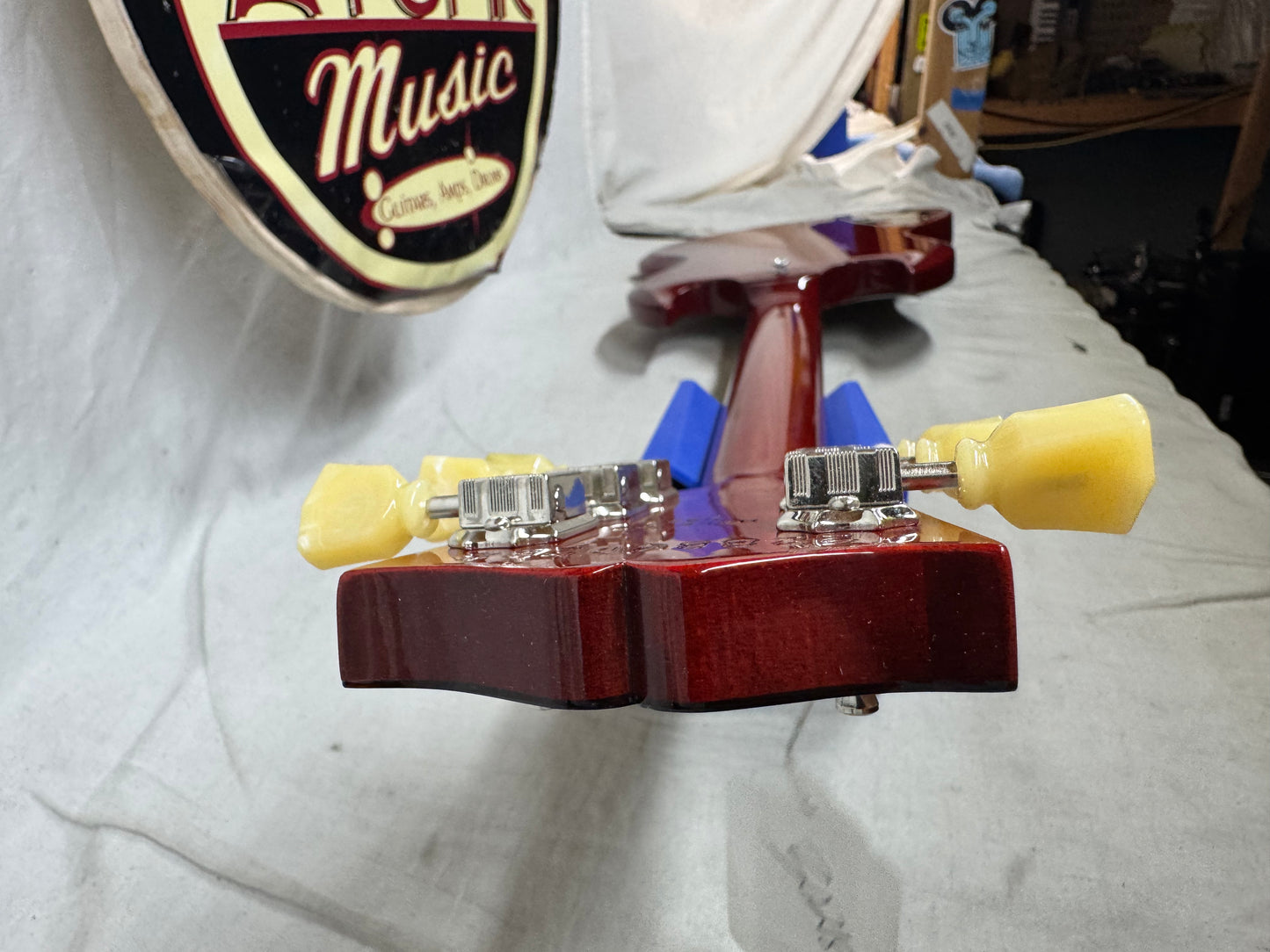 Gibson SG61V00VENH1 SG Standard '61 Maestro Vibrola Guitar with Case 2024 - Vintage Cherry