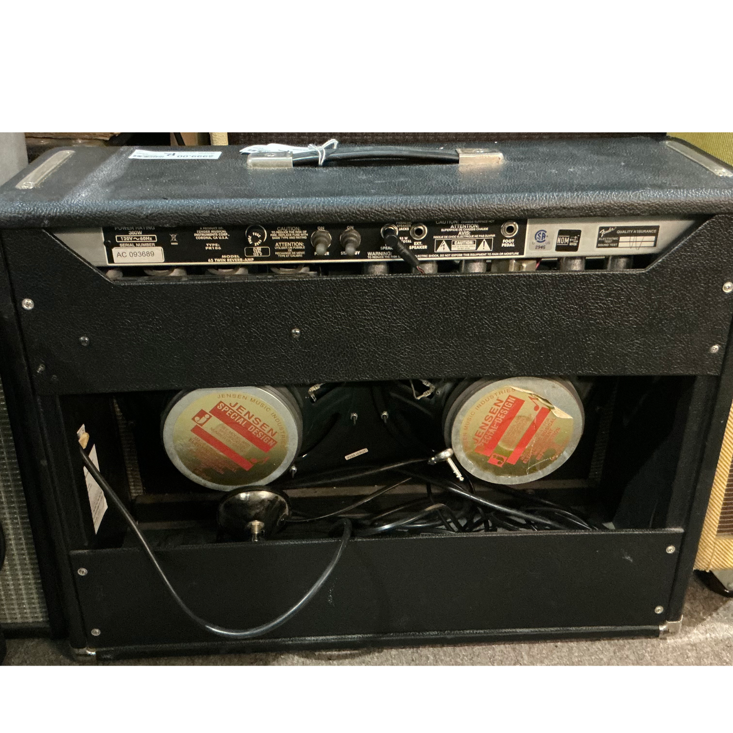 Fender Twin Reverb Amp Tube Guitar Combo Amplifier - Local Pickup Only