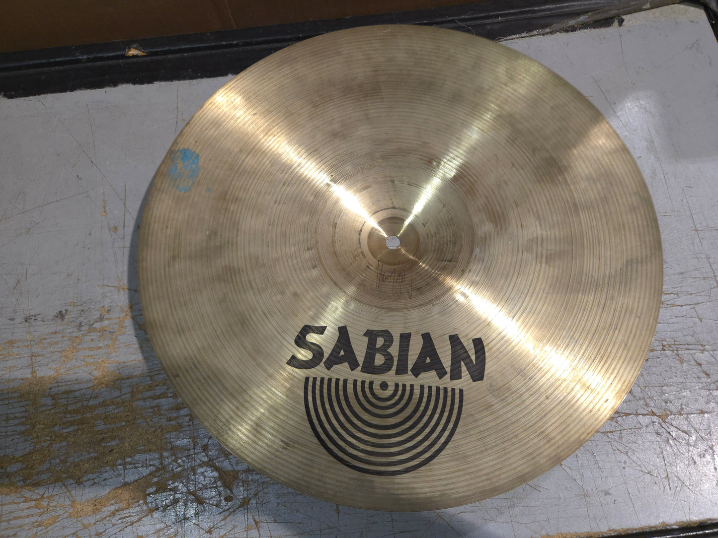 Sabian 16" HH Hand Hammered Rock Crash Cymbal 1992 - 2007 - Brilliant