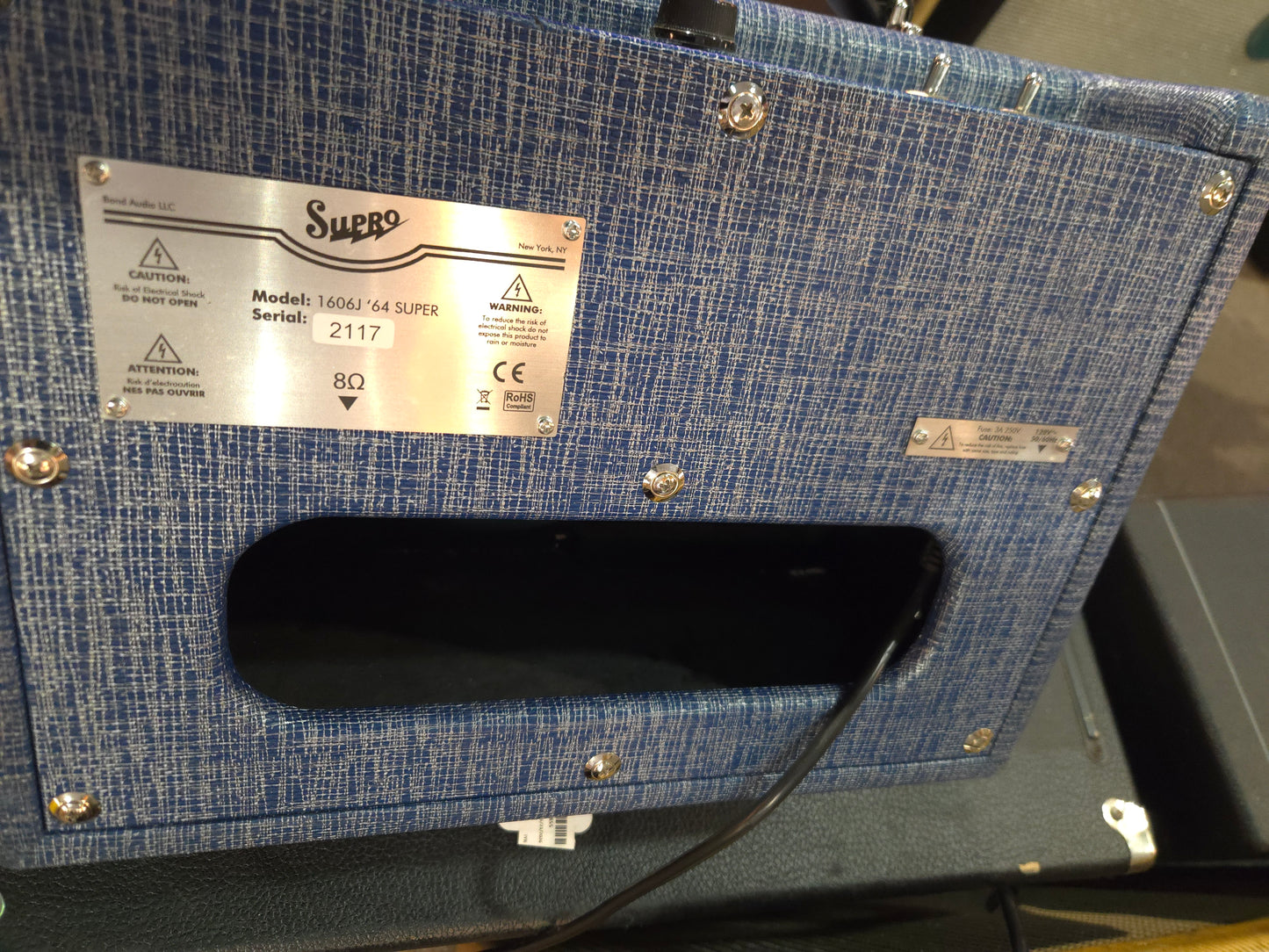 Supro 1606J '64 Super 5-Watt 1x8" Guitar Combo 2017 - Present - Blue Rhino - Local Pickup Only