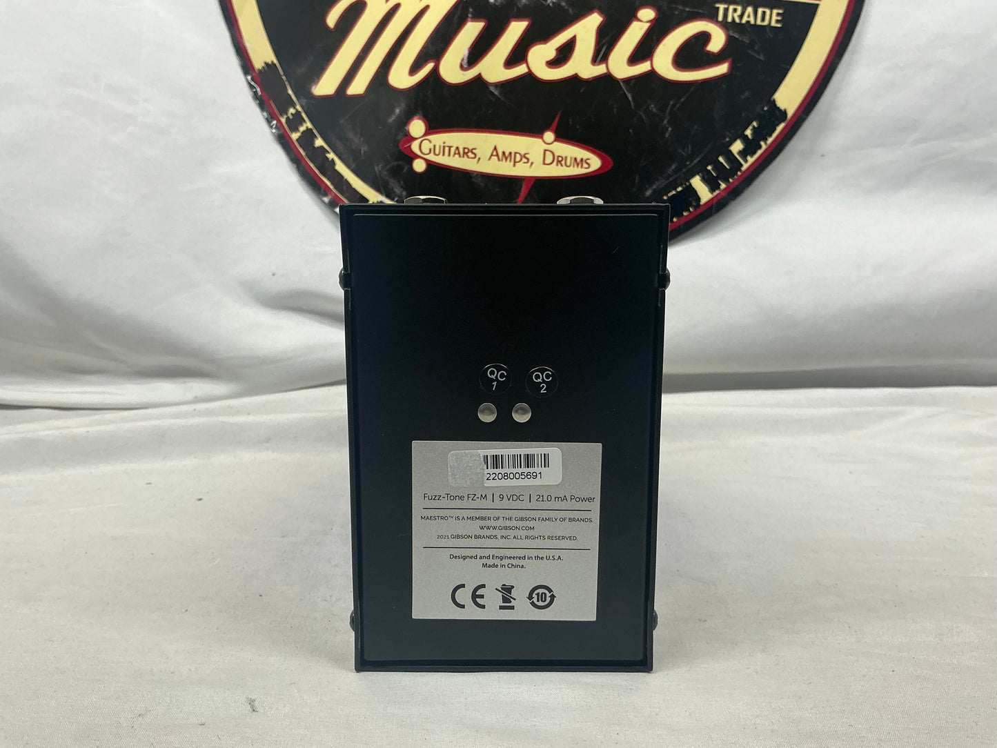 Maestro FZ-M Fuzz Tone Fuzz Pedal with Box