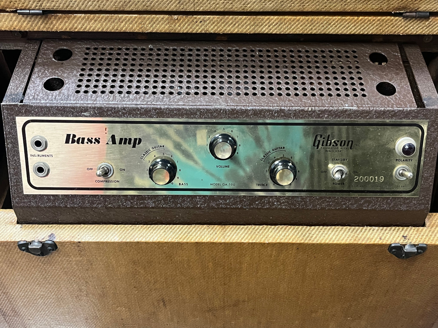 Gibson 1960 GA-100 Bass Amp Tweed - Local Pickup Only!