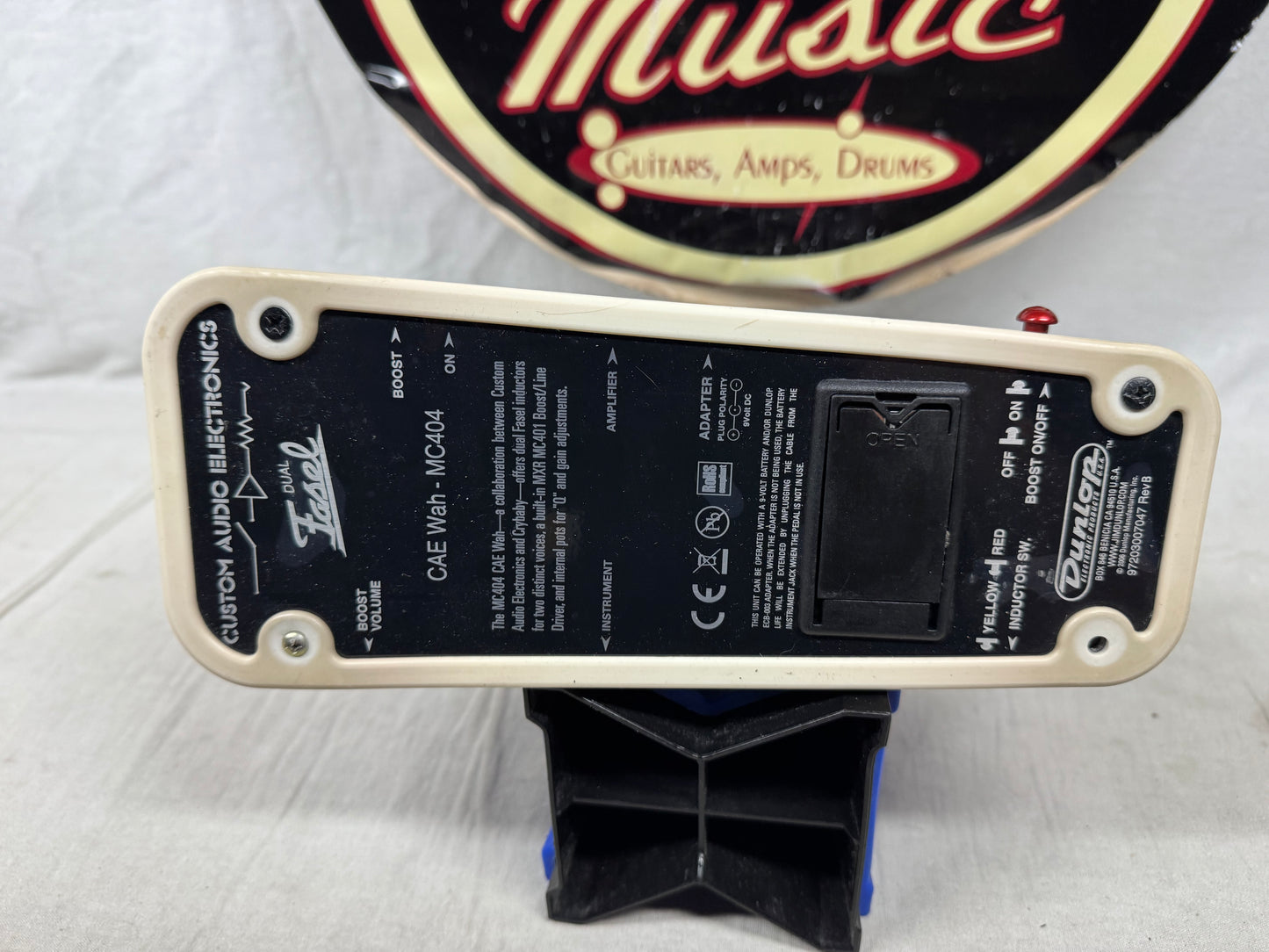 Custom Audio Electronics x Dunlop MC404 mc 404 CAE Wah Pedal