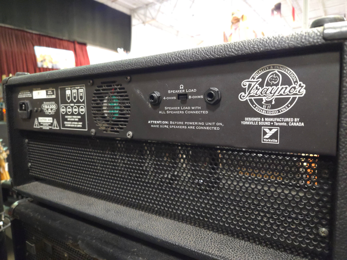 Traynor YBA200 Bass Master All-Tube 200-Watt Bass Amp Head 2000s - Local Pickup Only