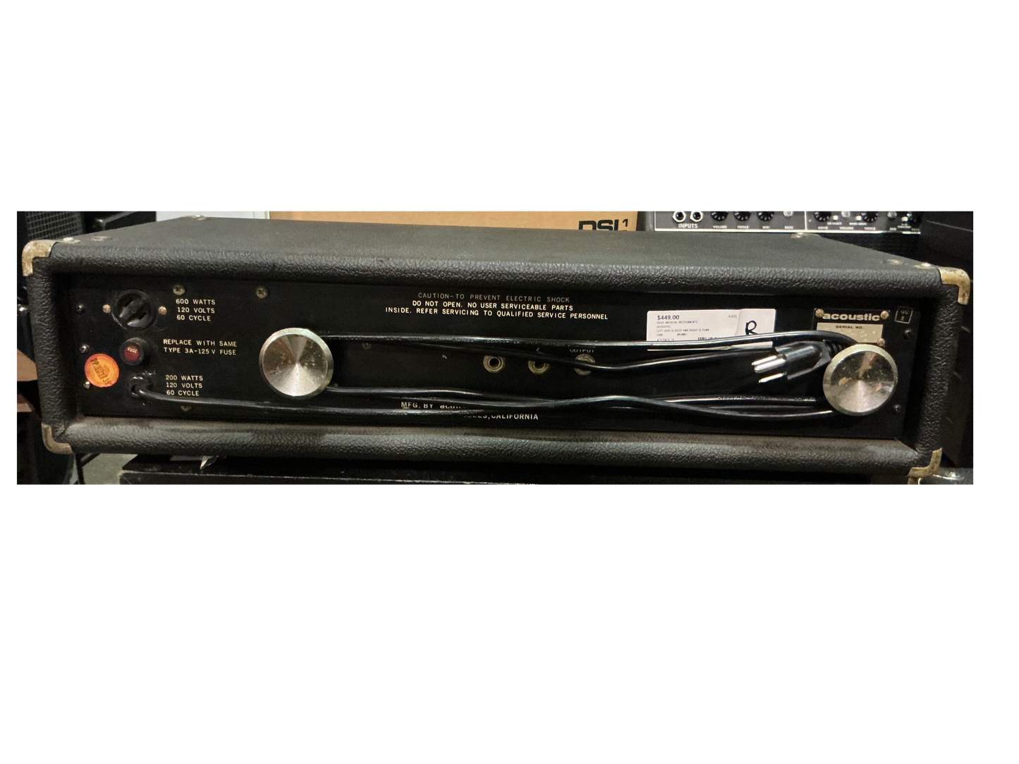 Acoustic 150b Bass Amplifier Head - Local Pickup Only