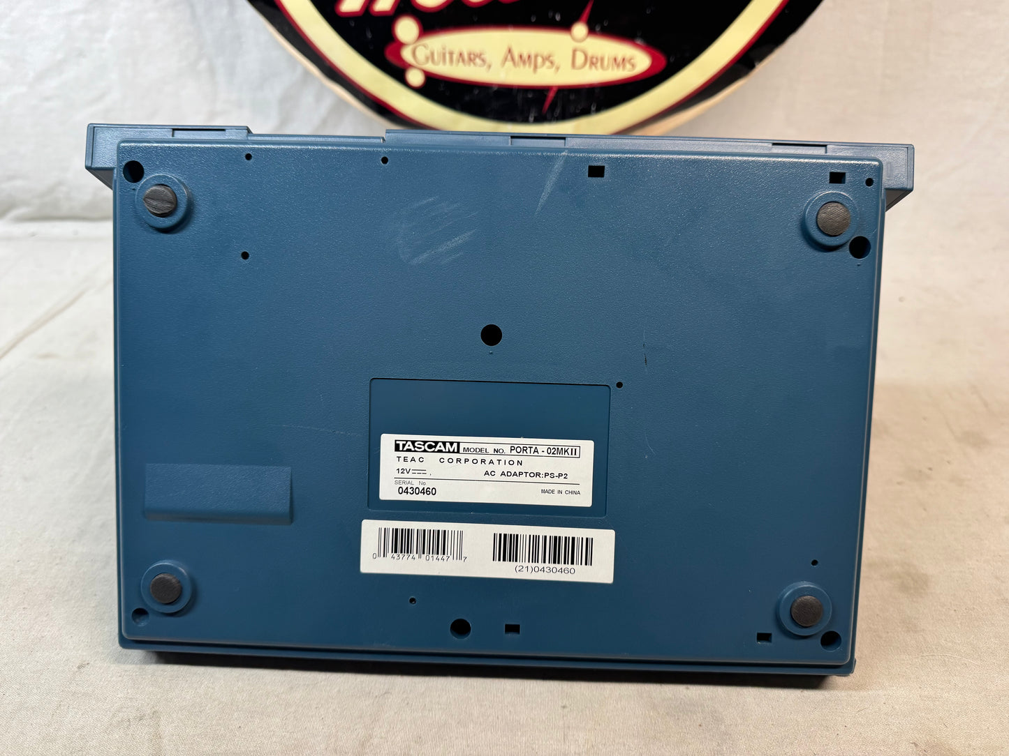 Tascam Porta02mkII porta 02 mk II 2 v2 4-Track MiniStudio Cassette Tape Multitrack Recorder