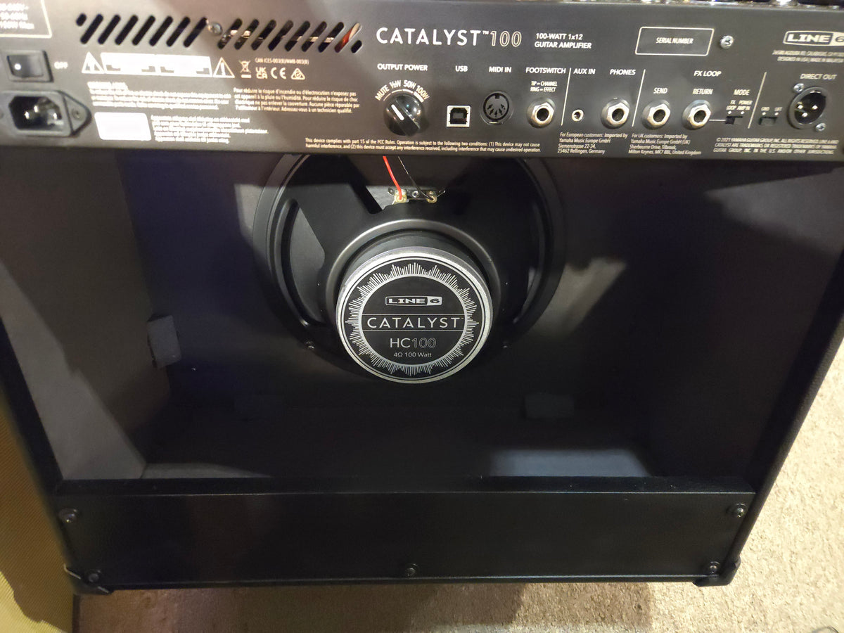 Line 6 Catalyst 100 2-Channel 100-Watt 1x12" Modeling Guitar Combo 2022 - Present - Local Pickup Only