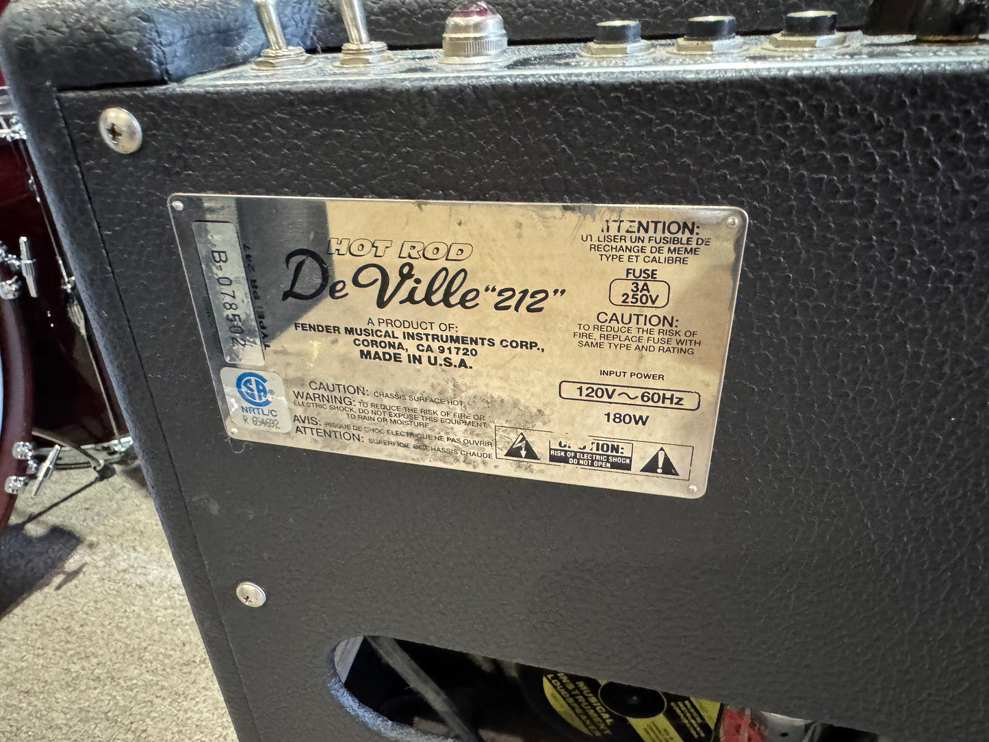Fender Hot Rod DeVille 212 2x12 Tube Guitar Combo Amplifier - Local Pickup Only