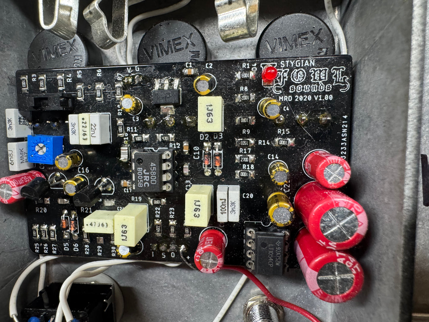 Fowl Sounds Stygian Fuzzstortion Fuzz Distortion Pedal