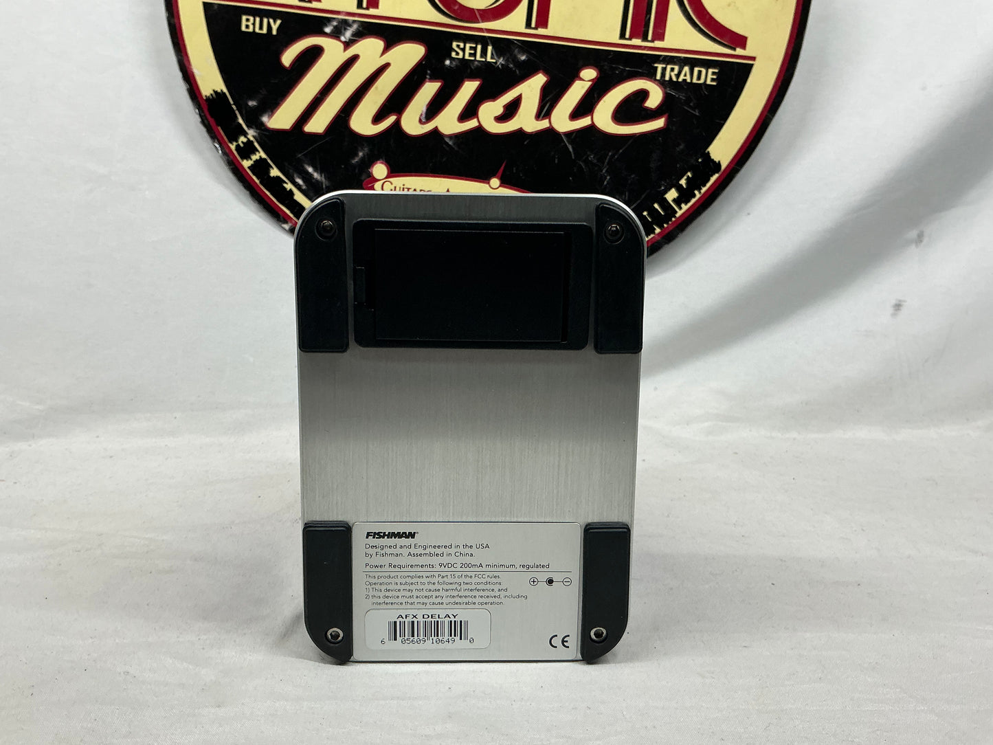 Fishman AFX Series Delay Pedal with Box
