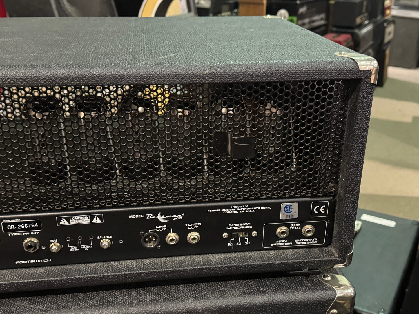 Fender Bassman 300 Tube Bass Amplifier Head - Local Pickup Only
