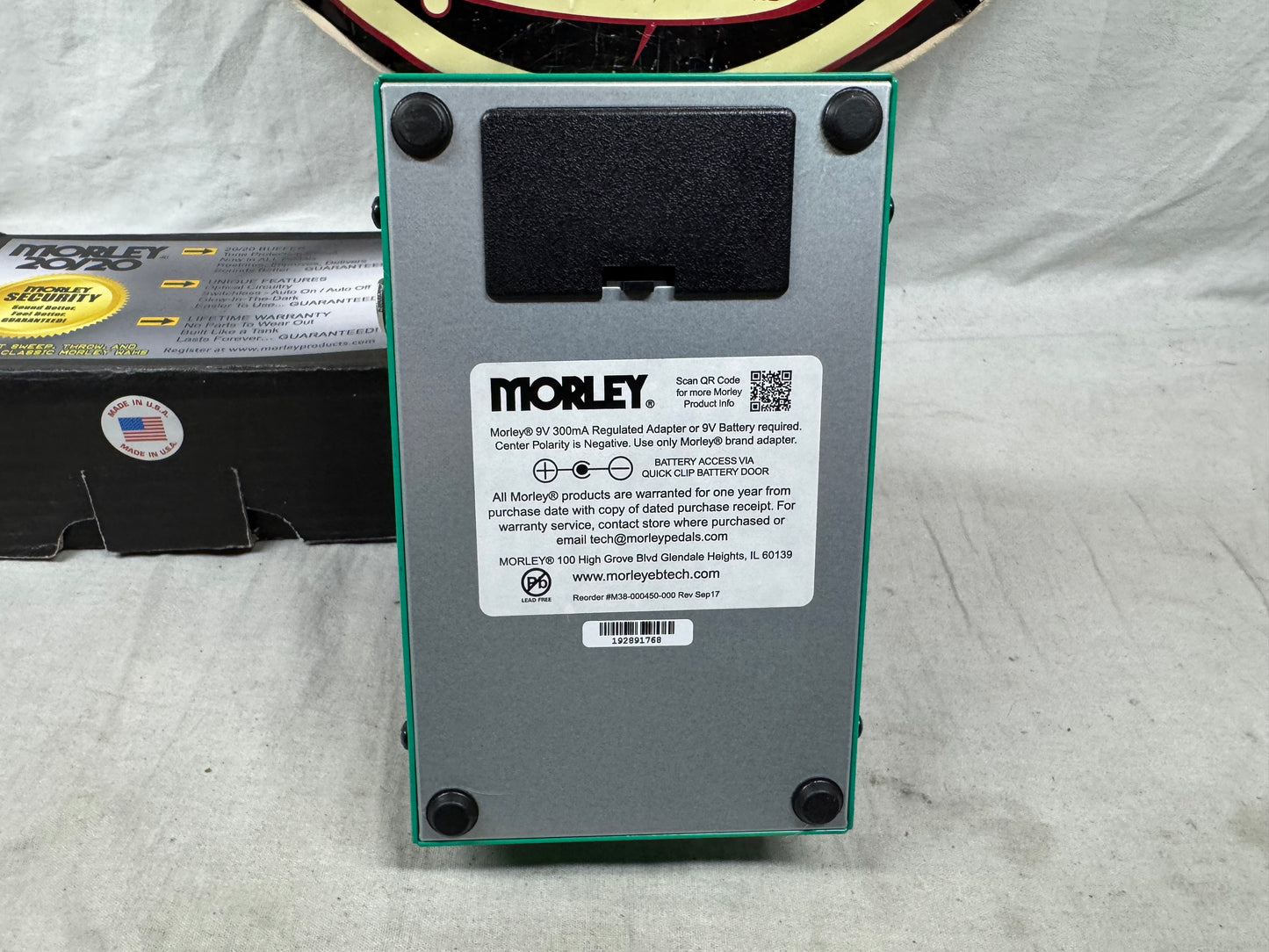 Morley 20/20 Volume Plus Pedal with Box