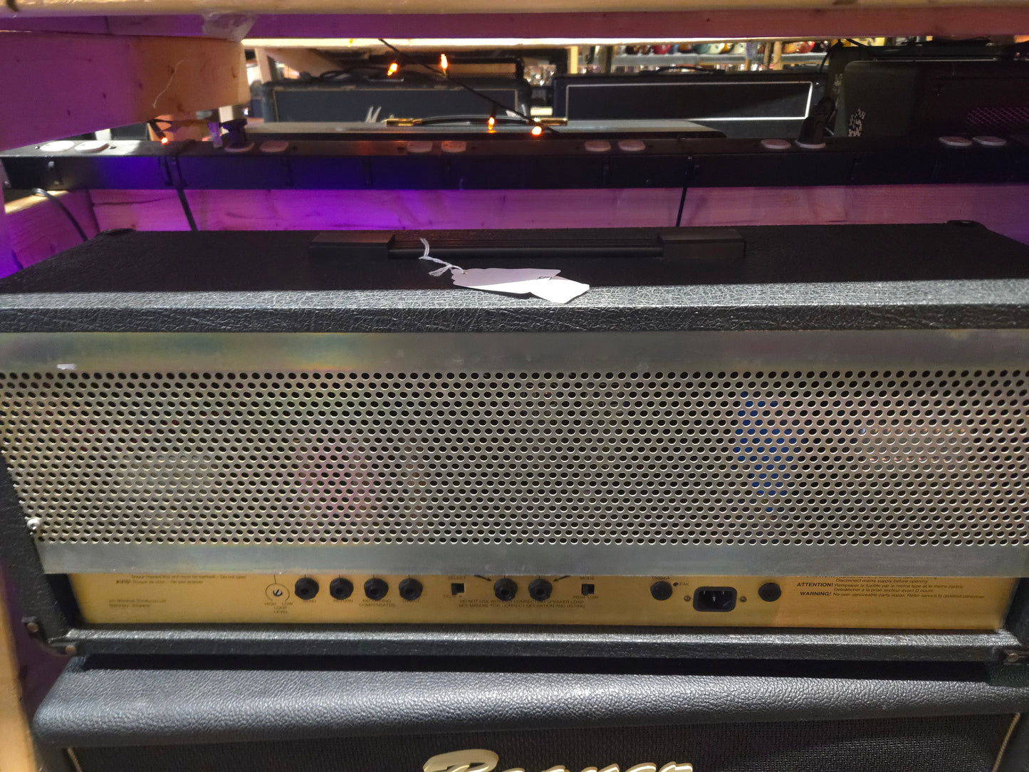 Marshall JCM 900 Model 4500 50-Watt Hi Gain Dual Reverb Head 1990s - Local Pickup Only