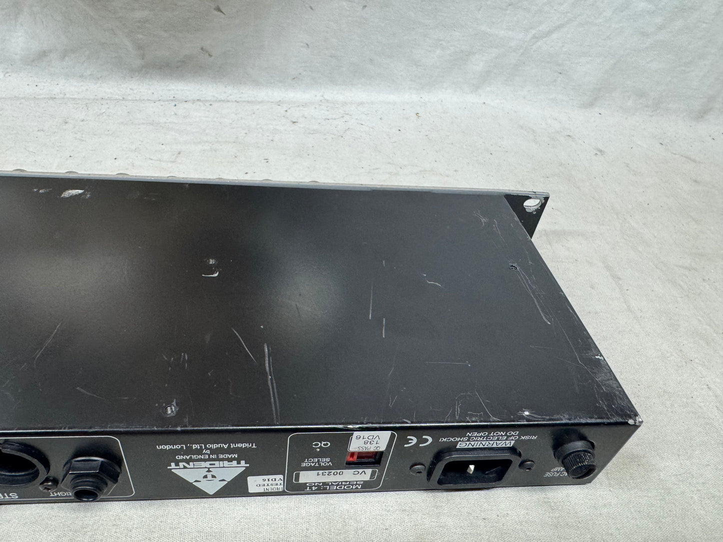 Trident 4T Celebration Channel Strip Rack Module
