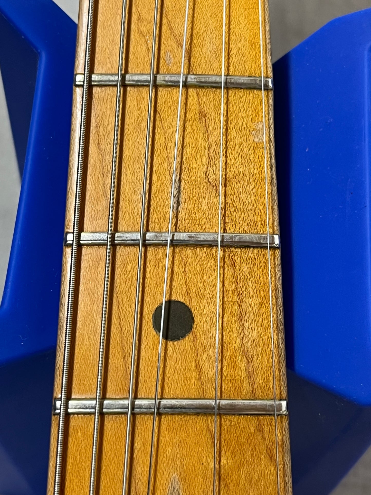 Music Man StingRay I Double Cutaway Electric Guitar with Hard Case - Natural