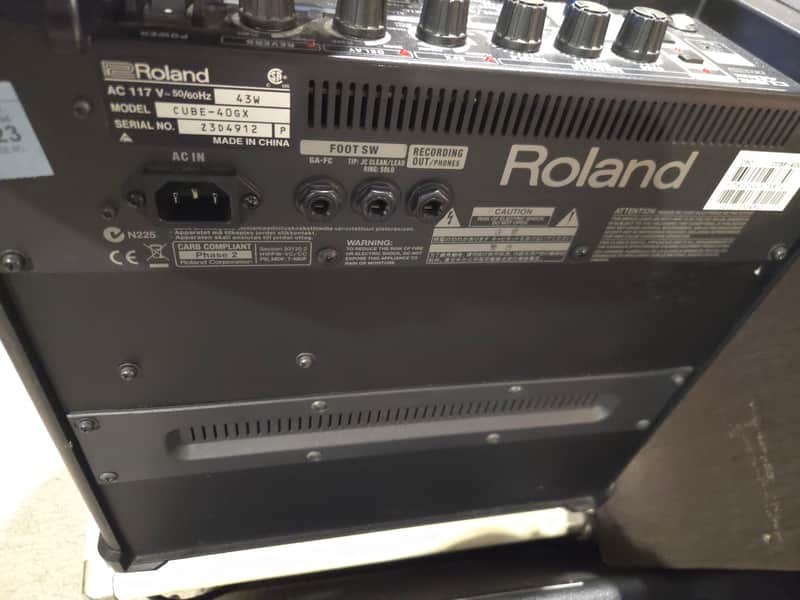 Roland CUBE-40GX 2-Channel 40-Watt 1x10" Guitar Combo - Image 3
