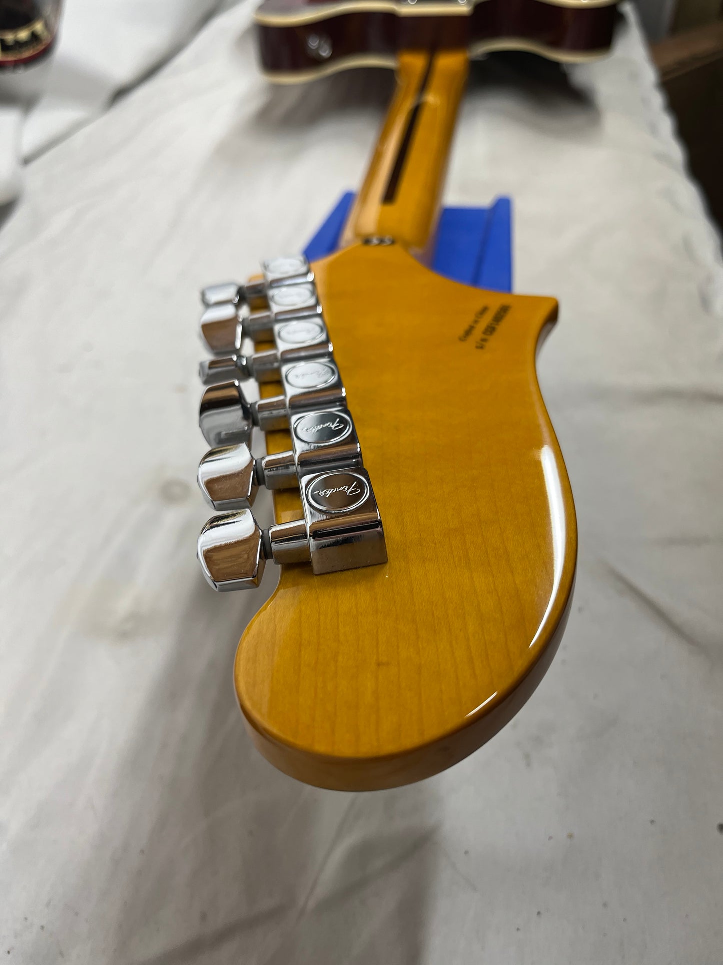 Fender Starcaster Semi-Hollow Body Electric Guitar - Aged Cherry Burst