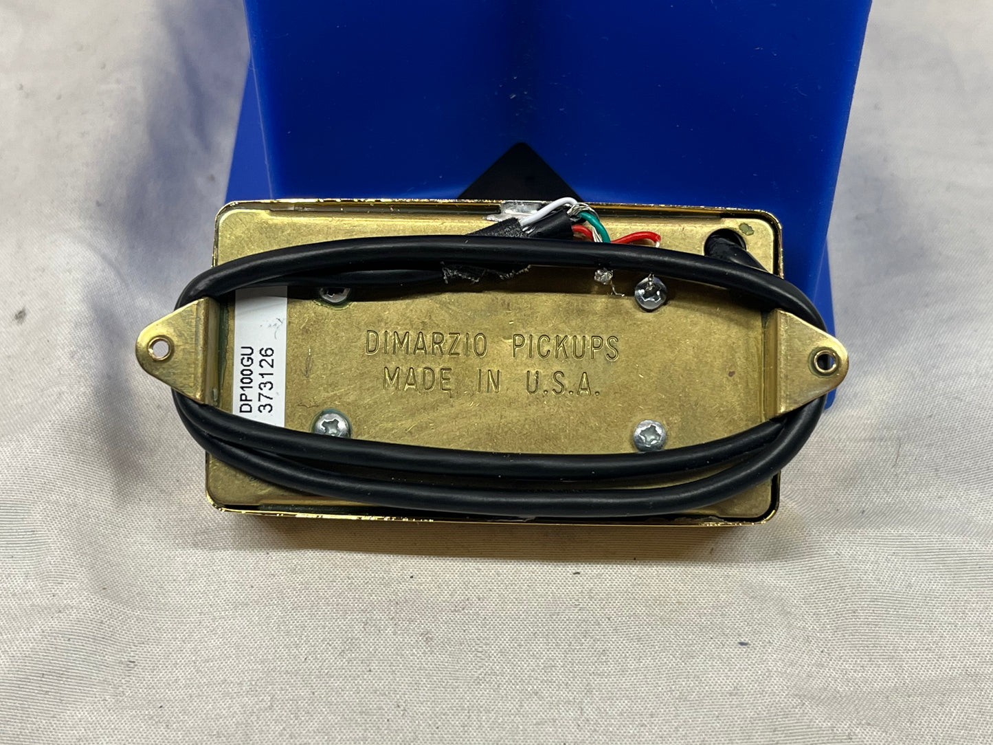 DiMarzio DP100GU Super Distortion Gold Cover Humbucker Pickup