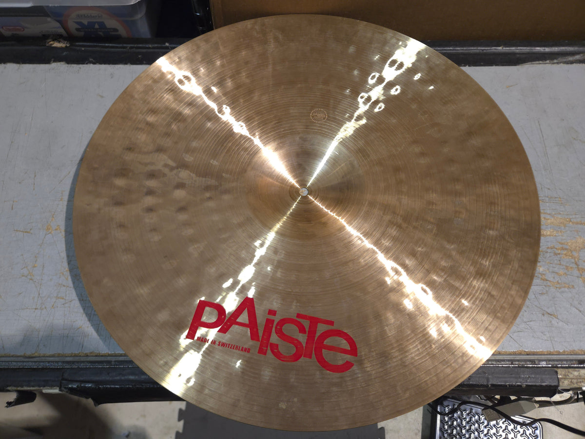 Paiste 22" 2002 Power Ride Cymbal 1980 - Present - Traditional