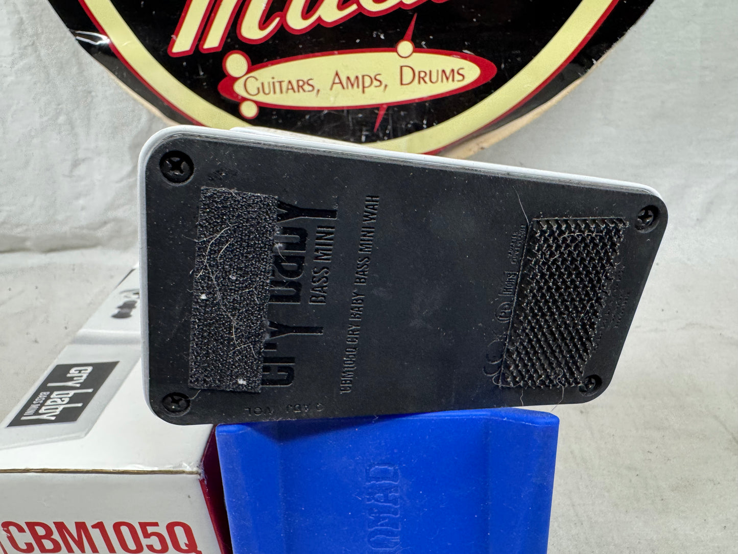 Dunlop CBM105Q Cry Baby crybaby Bass Mini Wah Pedal with Box