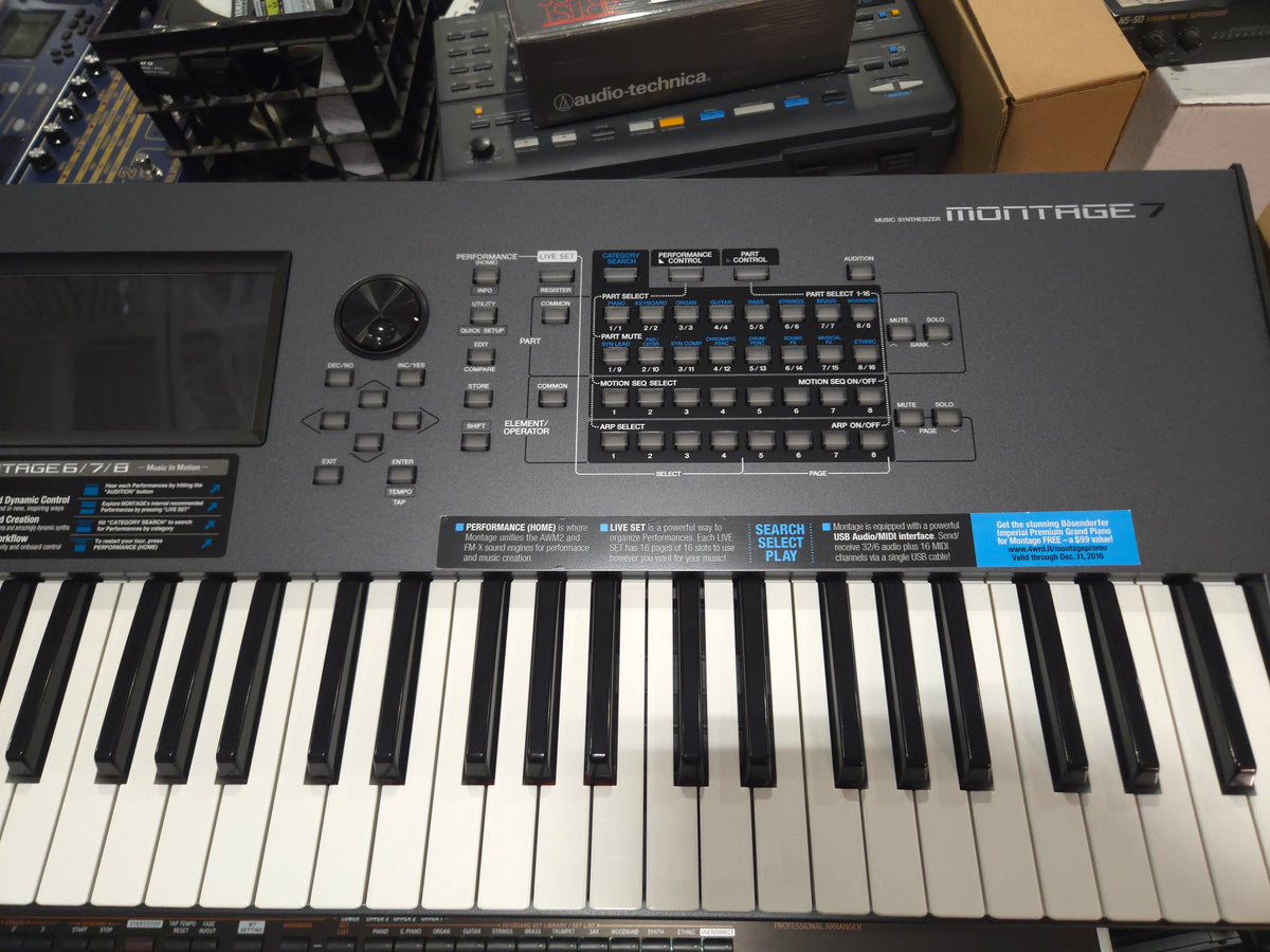 Yamaha Montage 7 Flagship Synthesizer 2019 - Present - Local Pickup Only