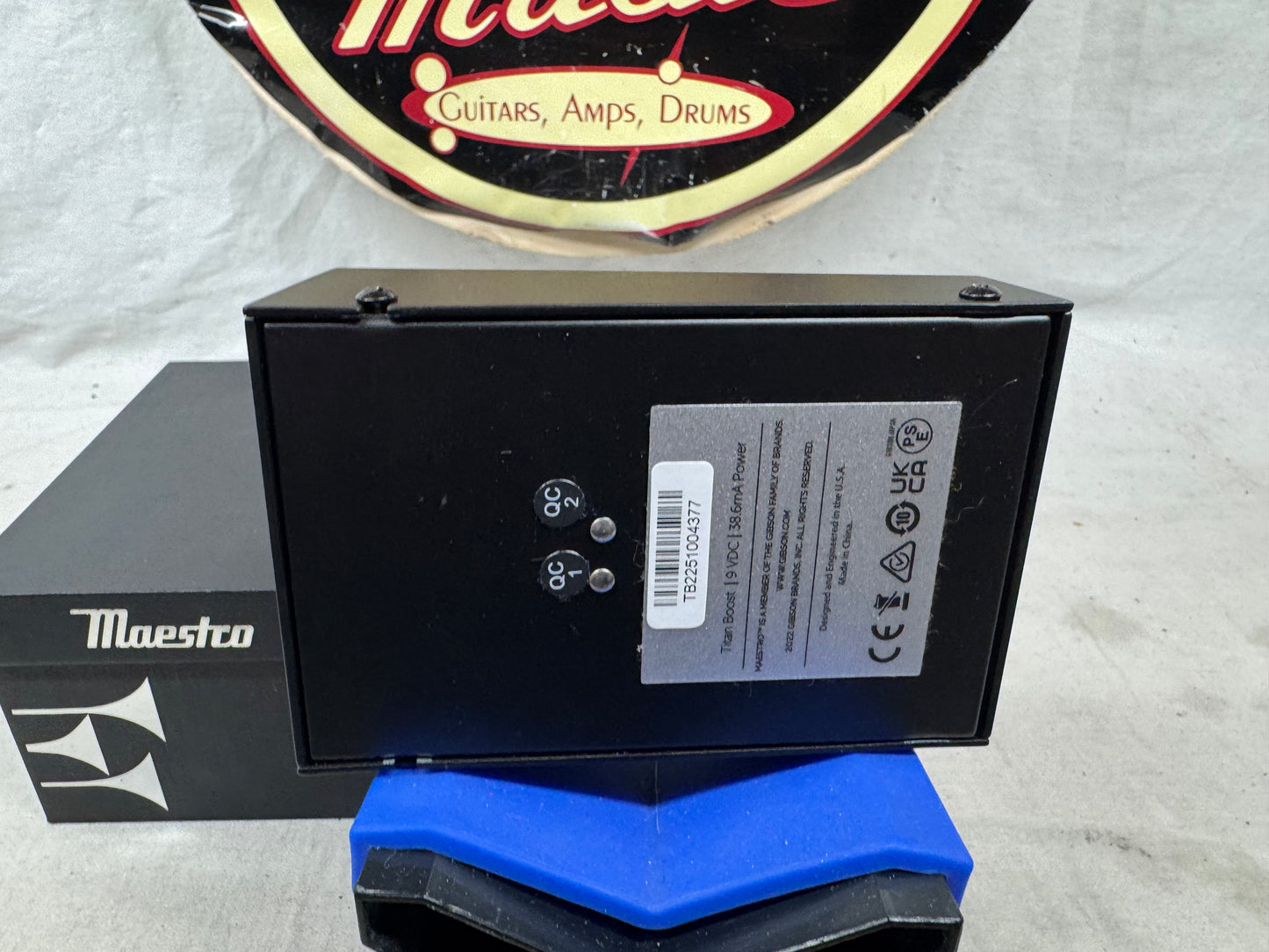 Maestro Titan Boost Pedal with Box