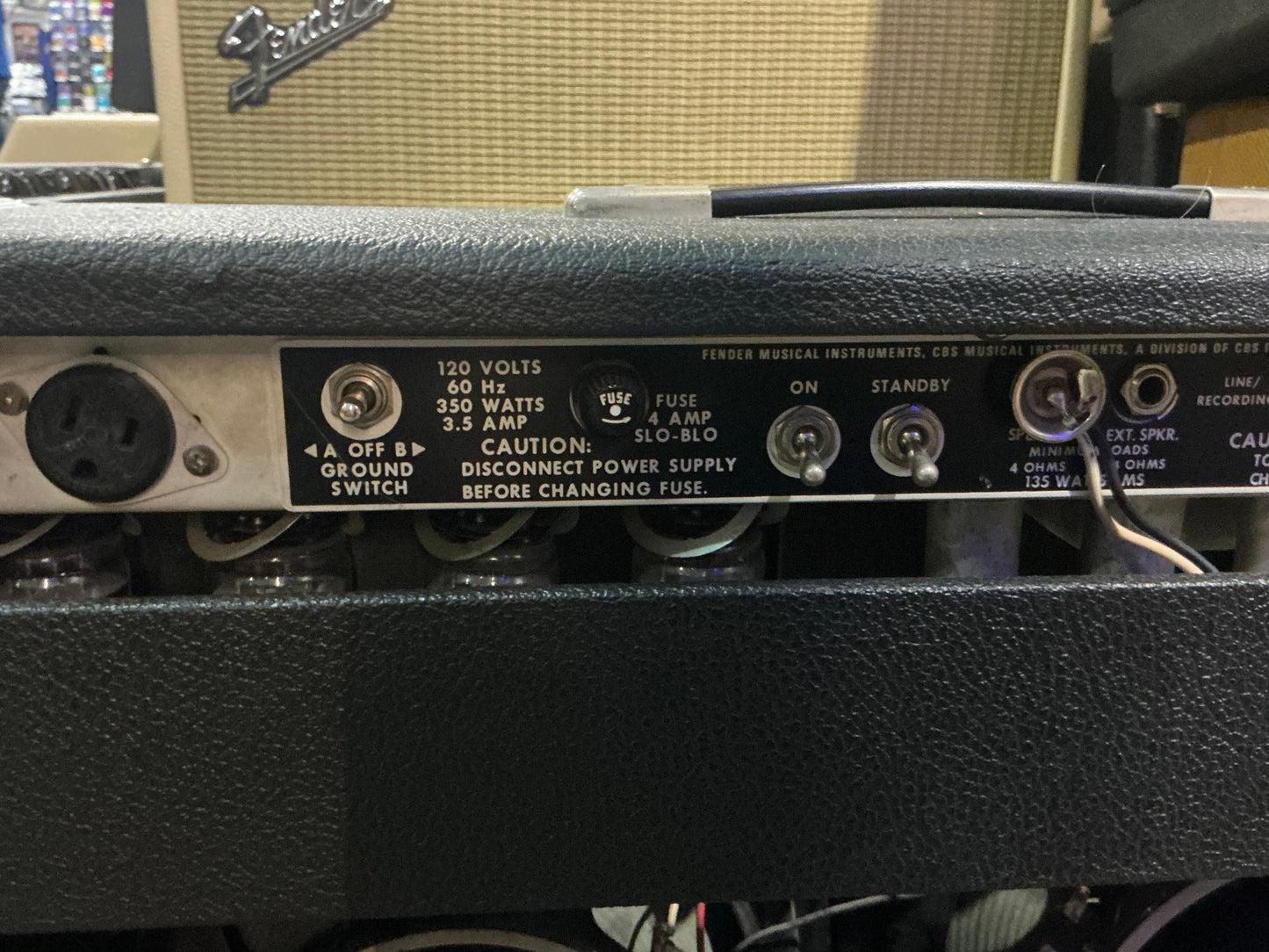Fender Twin Reverb Amp Tube Guitar Combo Amplifier 1977 - Silverface - Local Pickup Only
