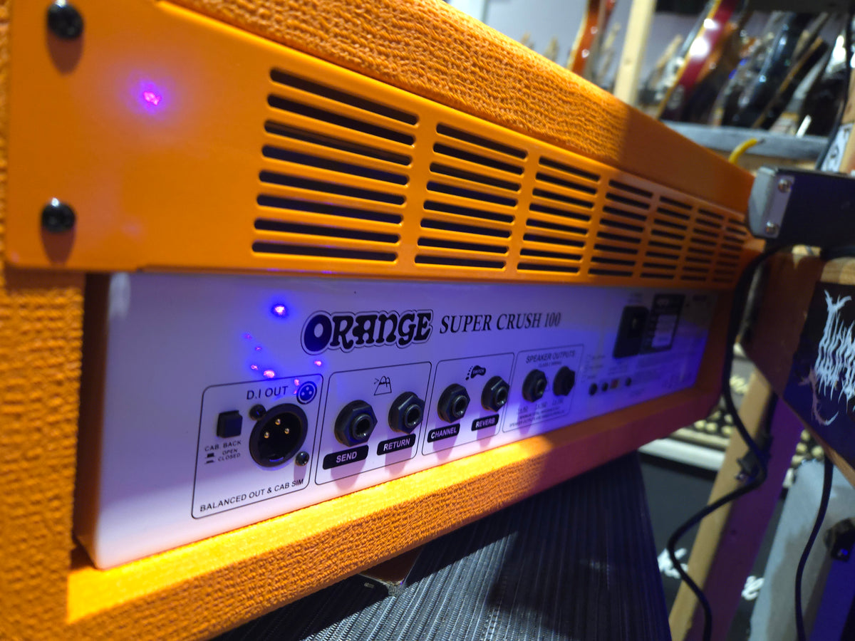Orange Super Crush 100 2-Channel 100-Watt Guitar Amp Head 2021 - Present - Orange - Local Pickup Only
