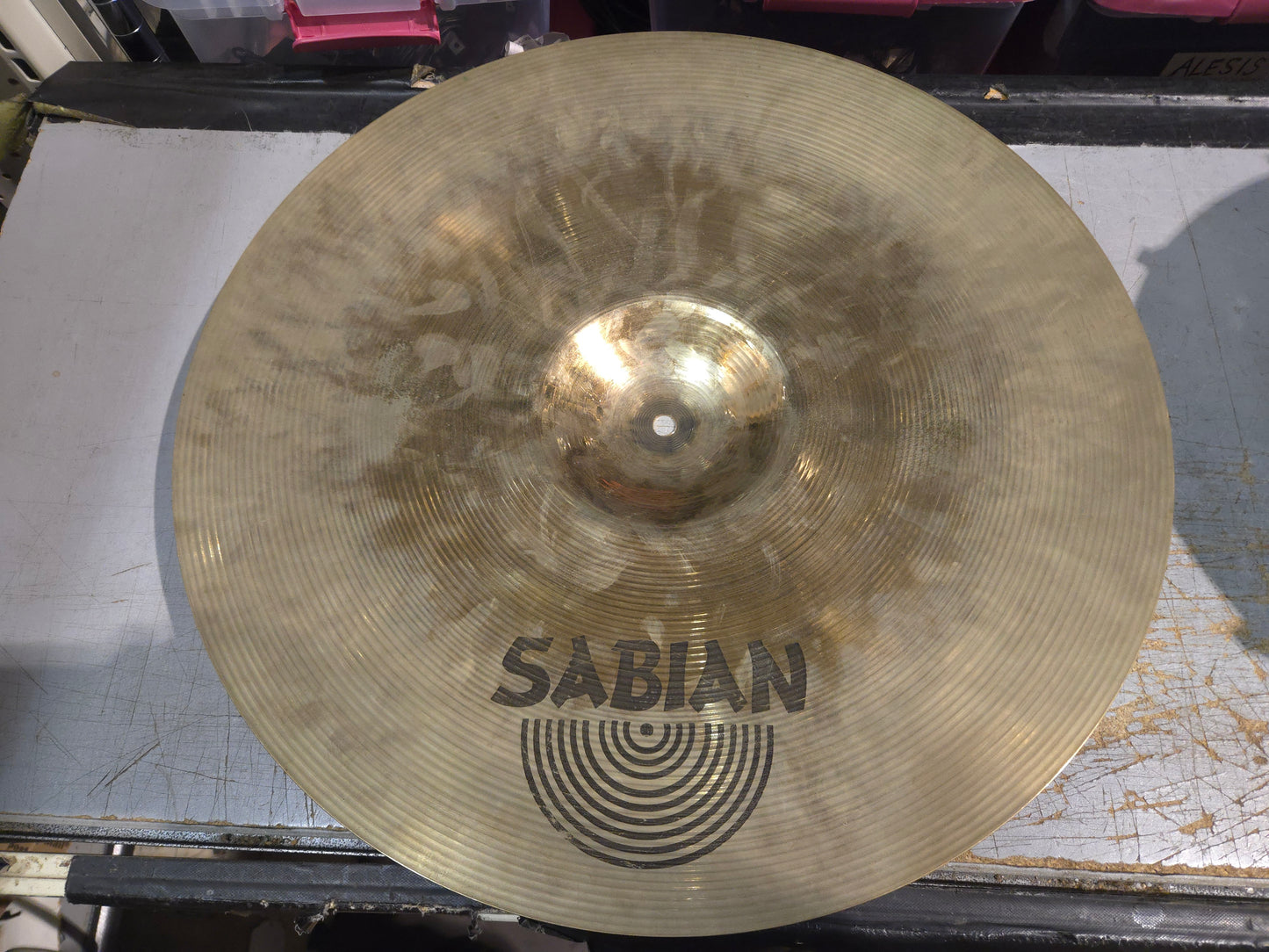 Sabian 20" AA Rock Ride Cymbal 2002 - 2018 - Natural