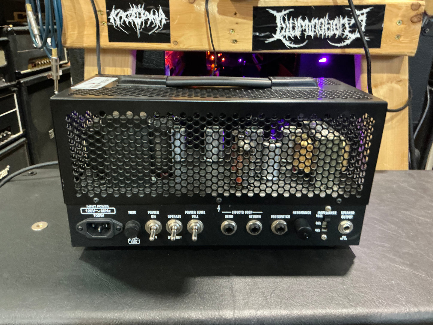 EVH 5150 III 3 LBX 2-Channel 15-Watt Tube Guitar Amplifier Head