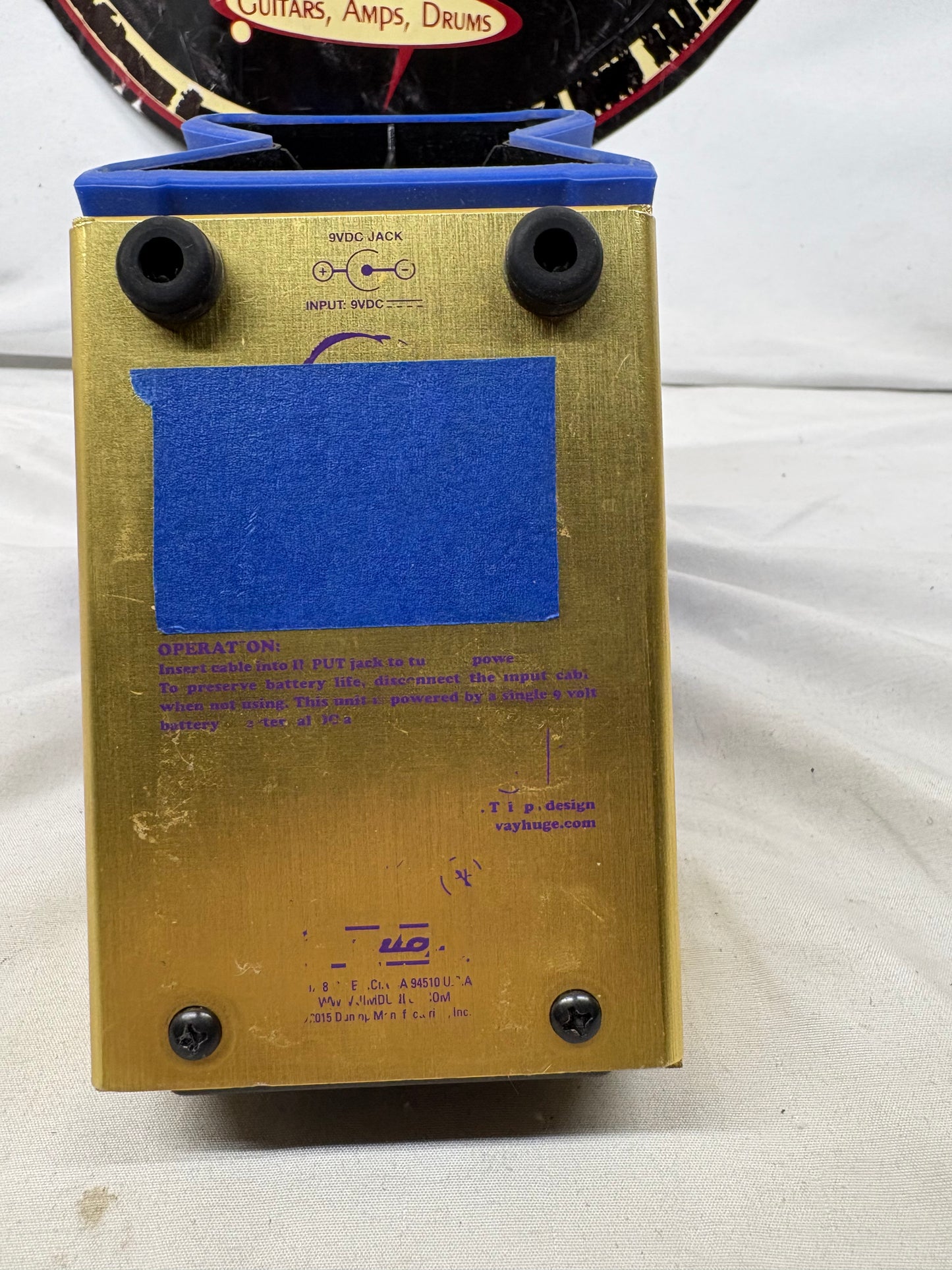 Way Huge WHE103 Saffron Squeeze MkII v2 Compressor Pedal