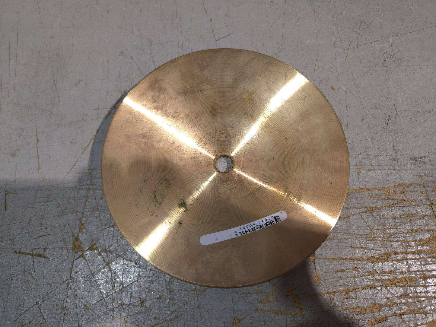 Paiste 6" 2002 Bell Chime Cymbal 1980 - Present - Traditional