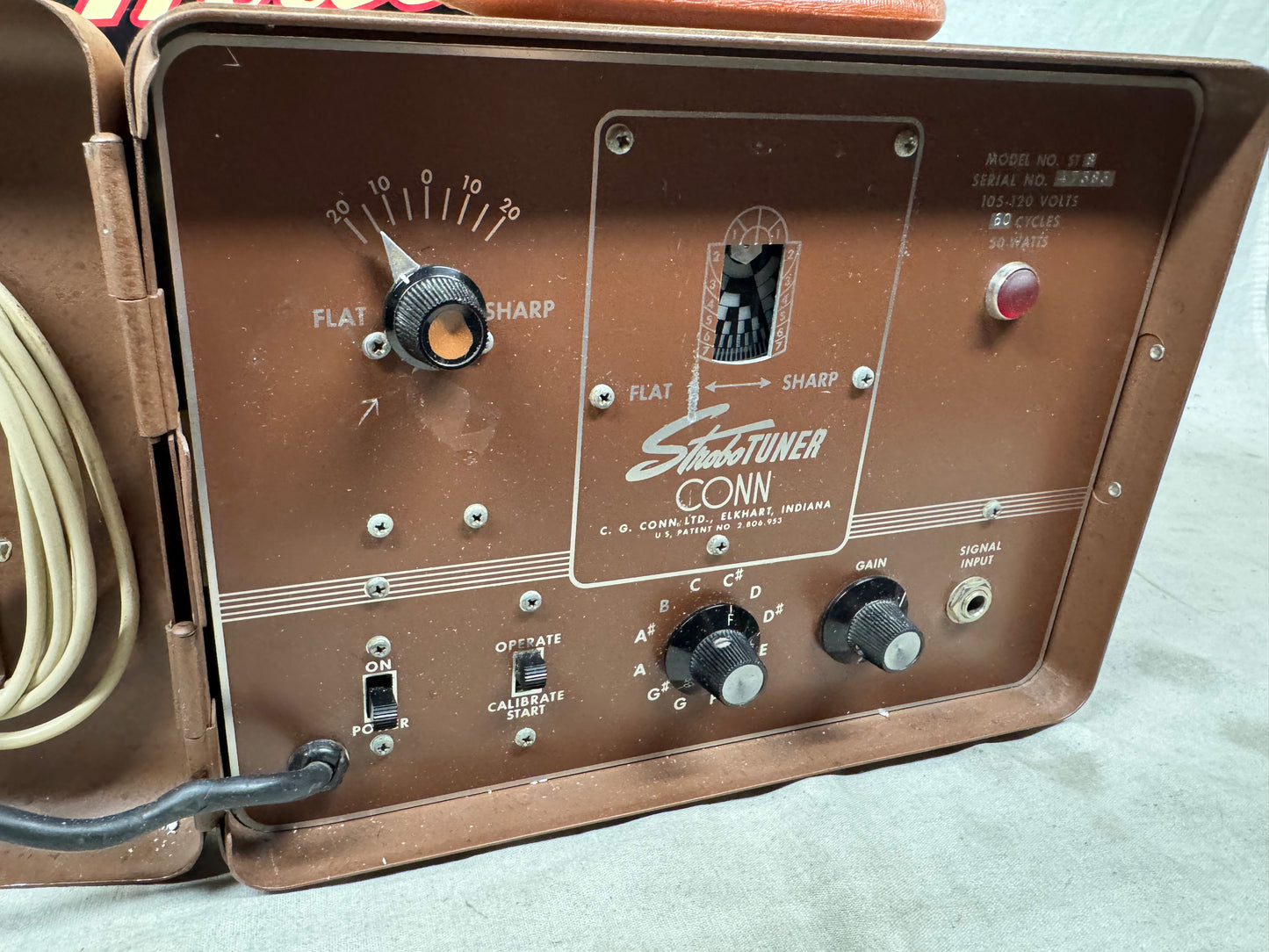 Conn ST8 st 8 StroboTuner Tube Tuner Module