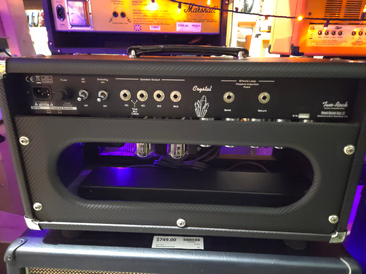 Two Rock Crystal 6L6 50-Watt Guitar Amp Head 2014 - 2015 - Local Pickup Only