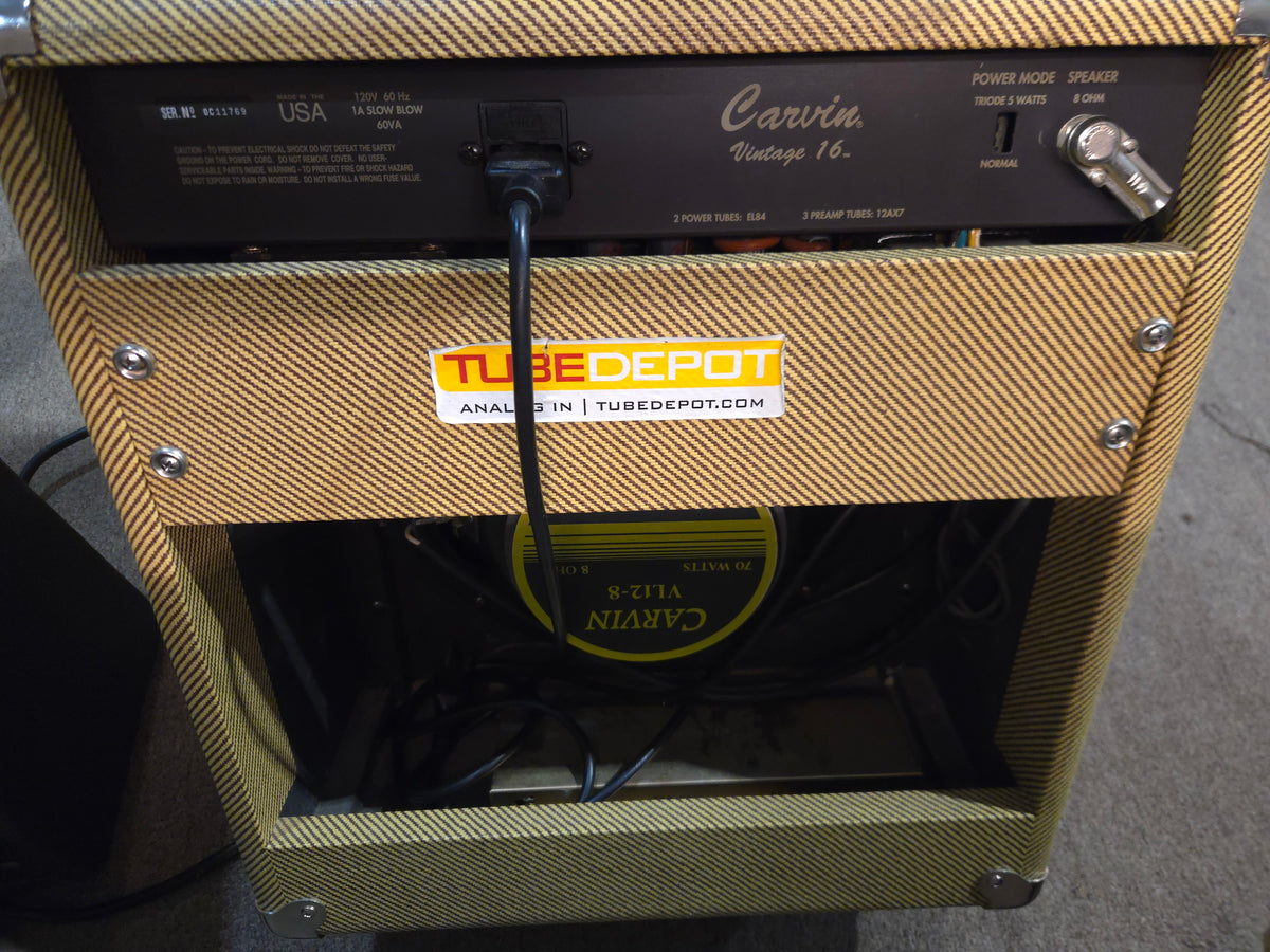 Carvin Vintage 16 Tube Guitar Combo 1x12" - Local Pickup Only