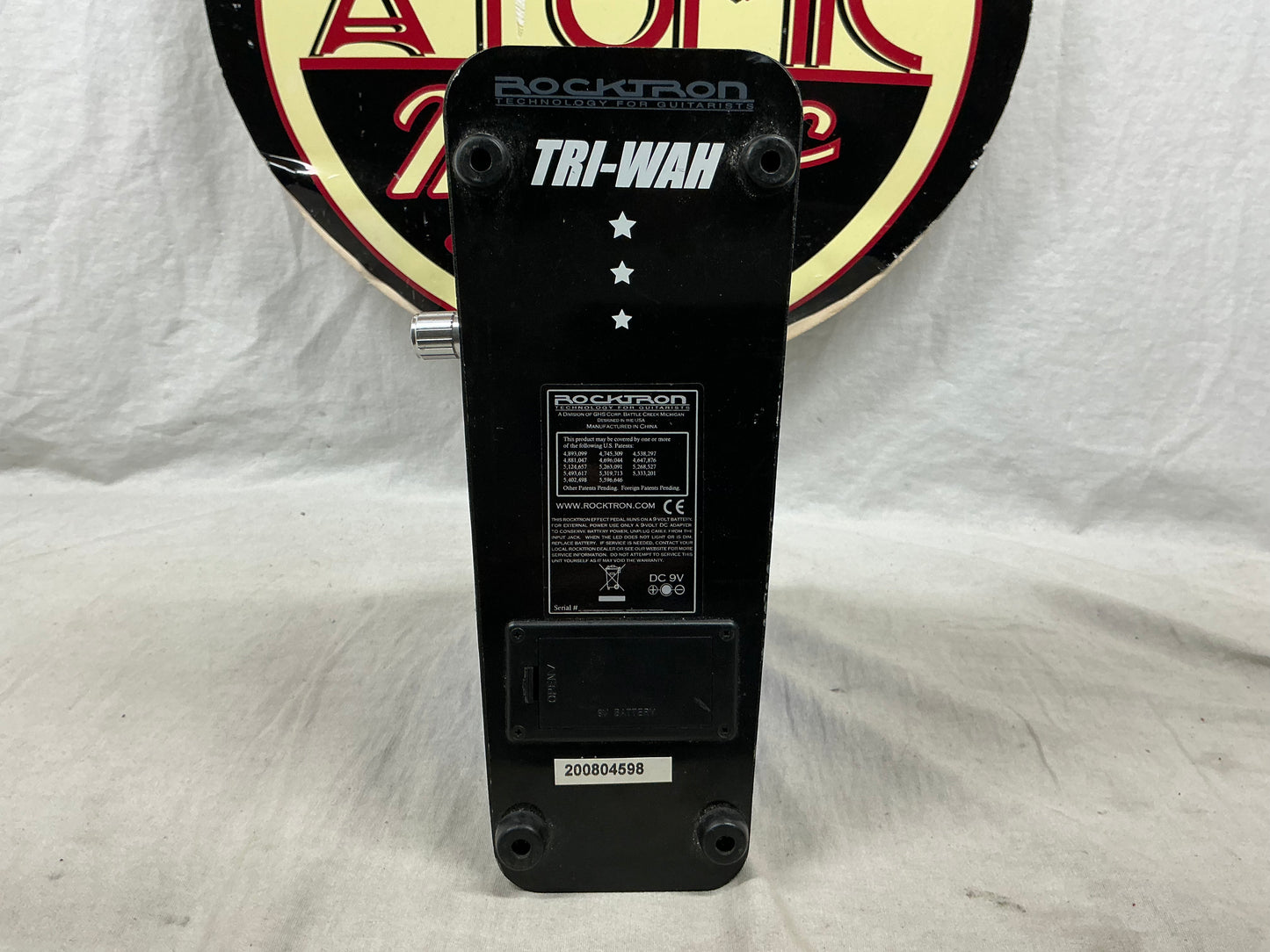 Rocktron Tri-Wah Wah Pedal