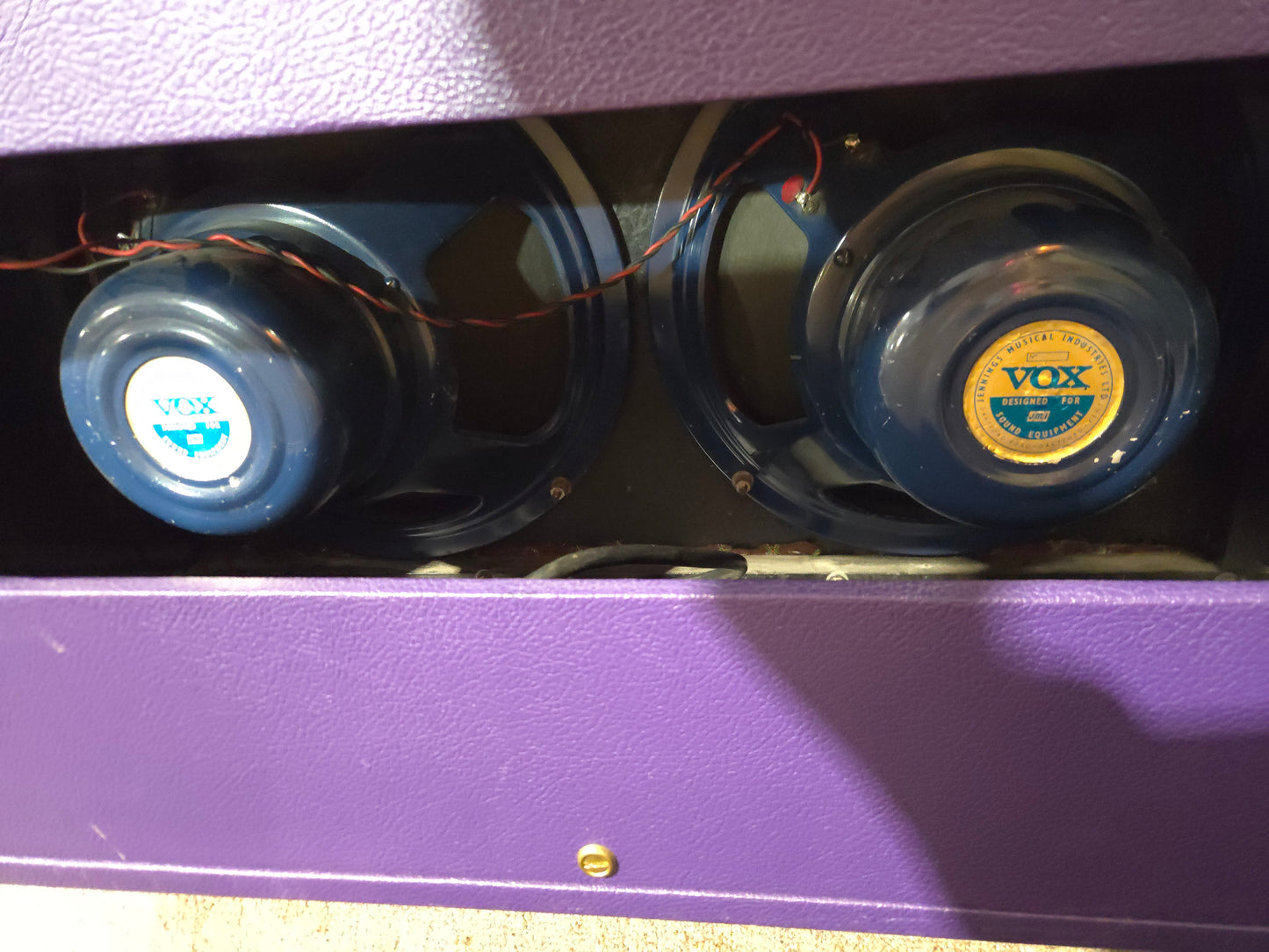 Vox AC30/6 TBX 3-Channel 30-Watt 2x12" Blue Alnico Guitar Combo 1990s - Purple - Local Pickup Only