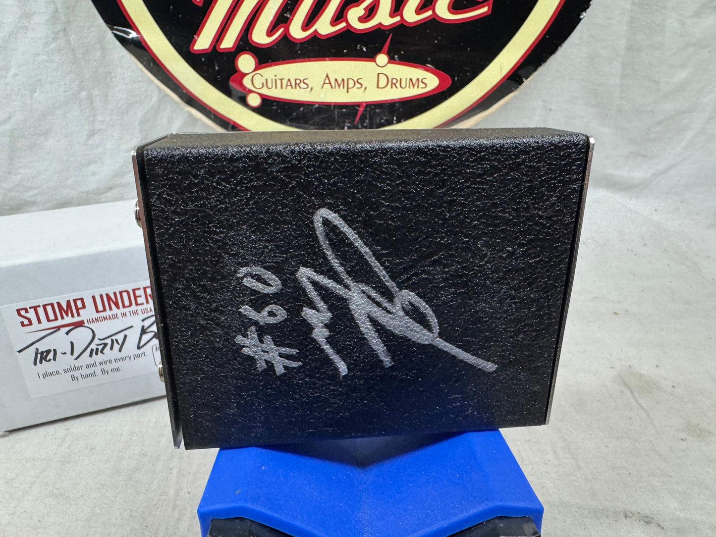 Stomp Under Foot Tri Dirty Booster Boost Pedal with Box