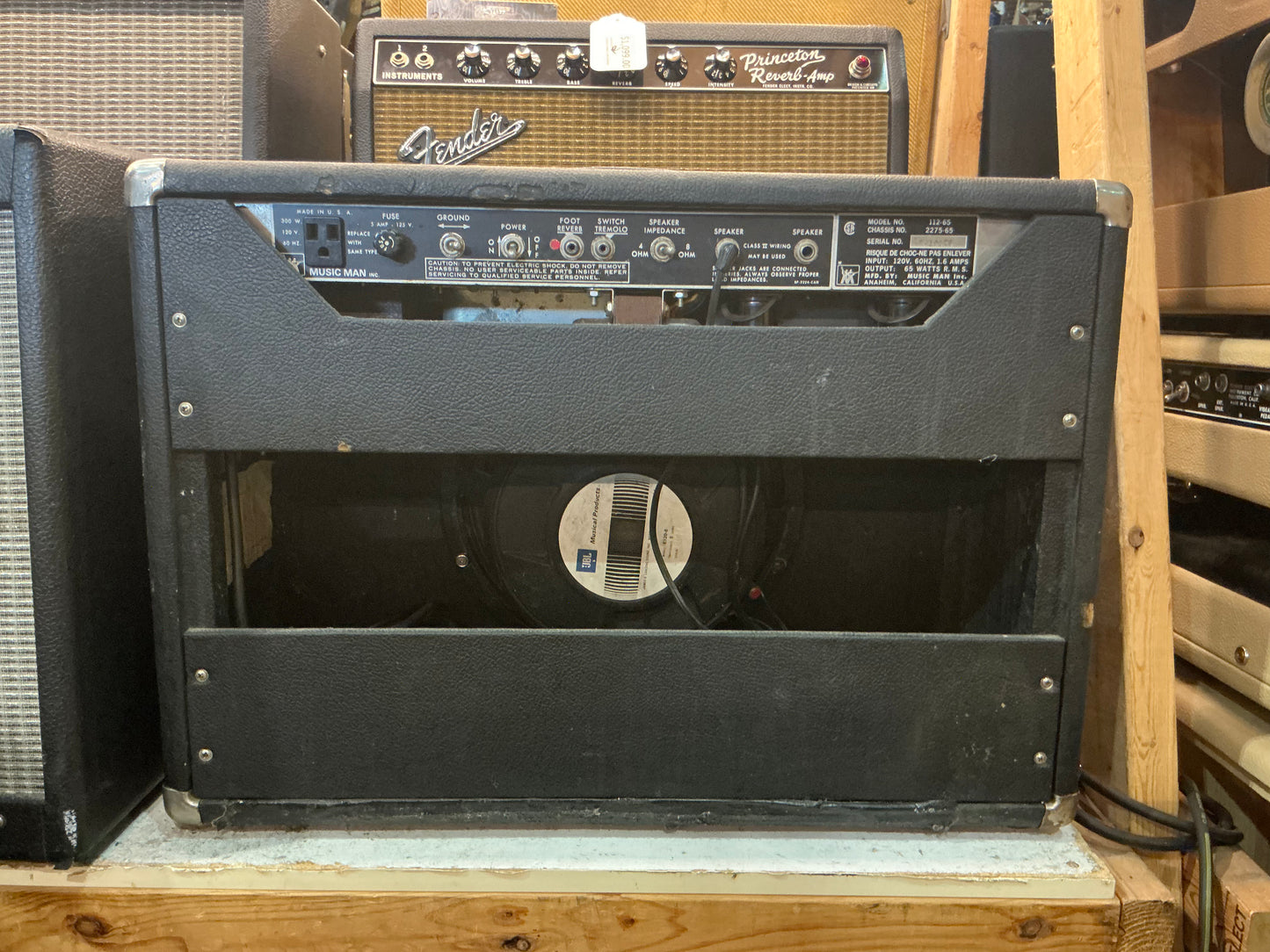 Music Man 112-65 Guitar 1x12 Combo Amplifier - Local Pickup Only