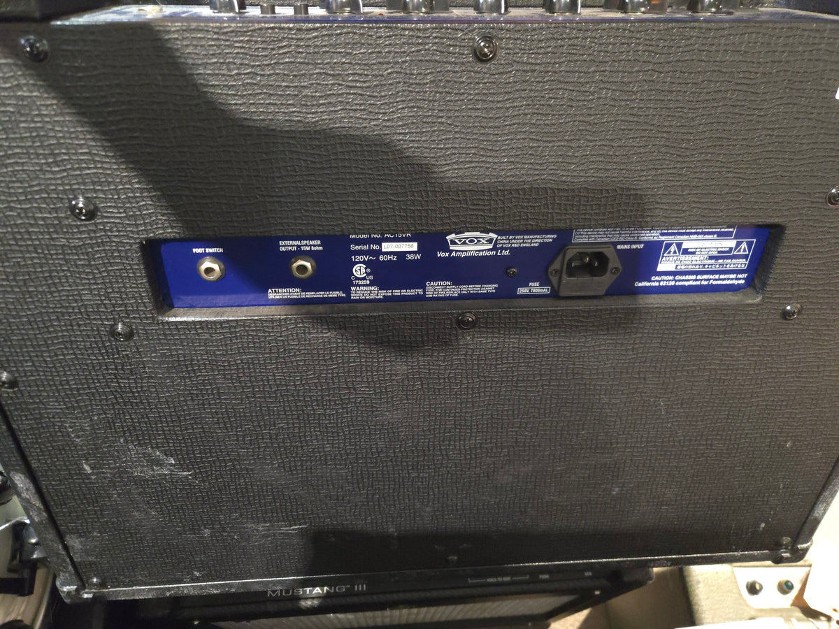 Vox AC15VR Valve Reactor 1x12 Guitar Combo 2010 - 2014 - Local Pickup Only