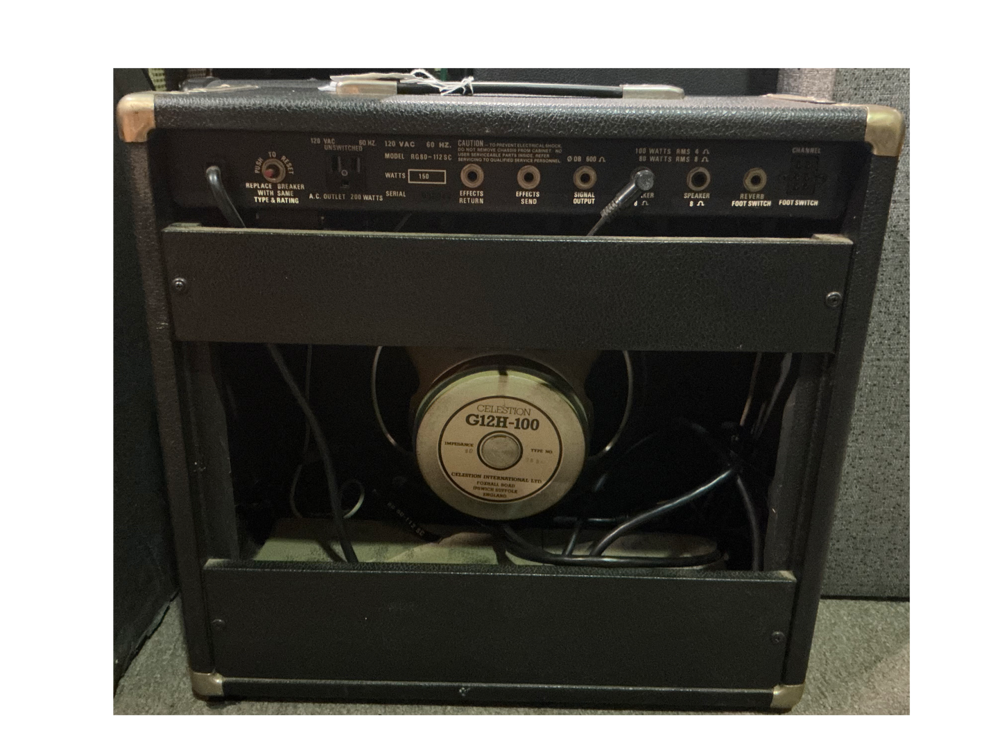 Randall RG80-112SC Guitar Combo Amplifier - Local Pickup Only
