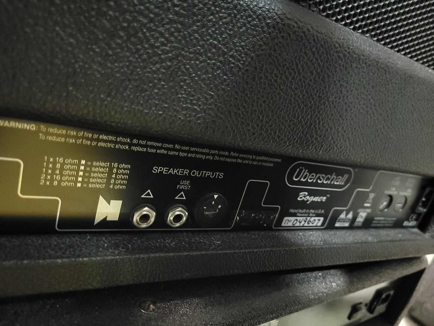 Bogner Uberschall EL34 2-Channel 120-Watt Guitar Amp Head 2010s - Local Pickup Only