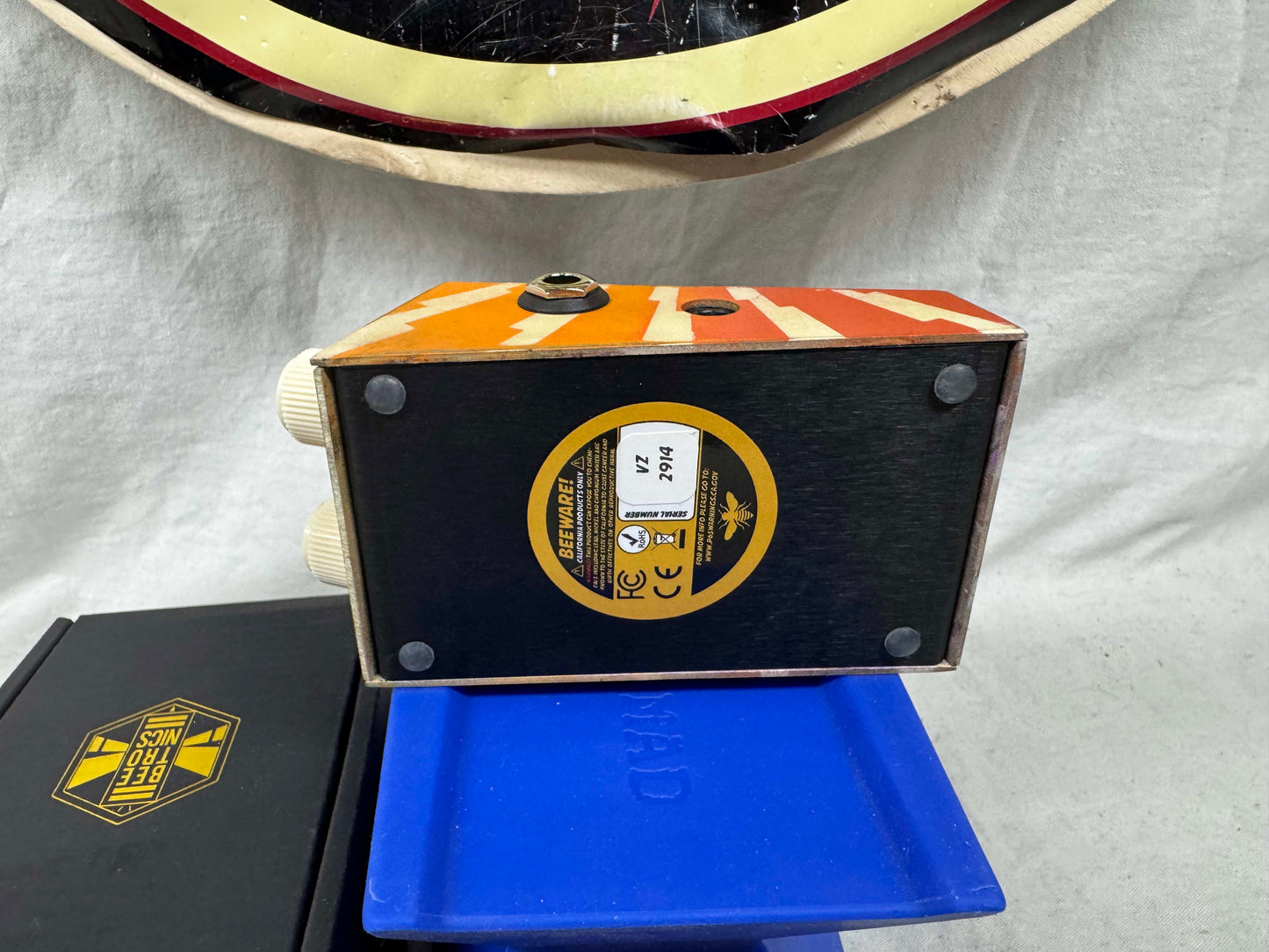Beetronics Vezzpa Octave Fuzz Pedal with Box - Custom Shop Colorway