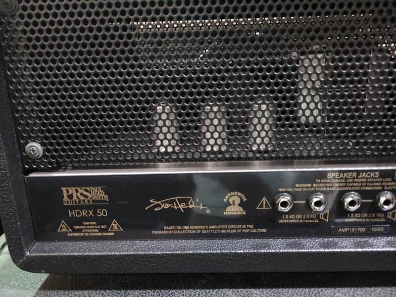 PRS HDRX 50 2-Channel 50-Watt Guitar Amp Head - Image 5