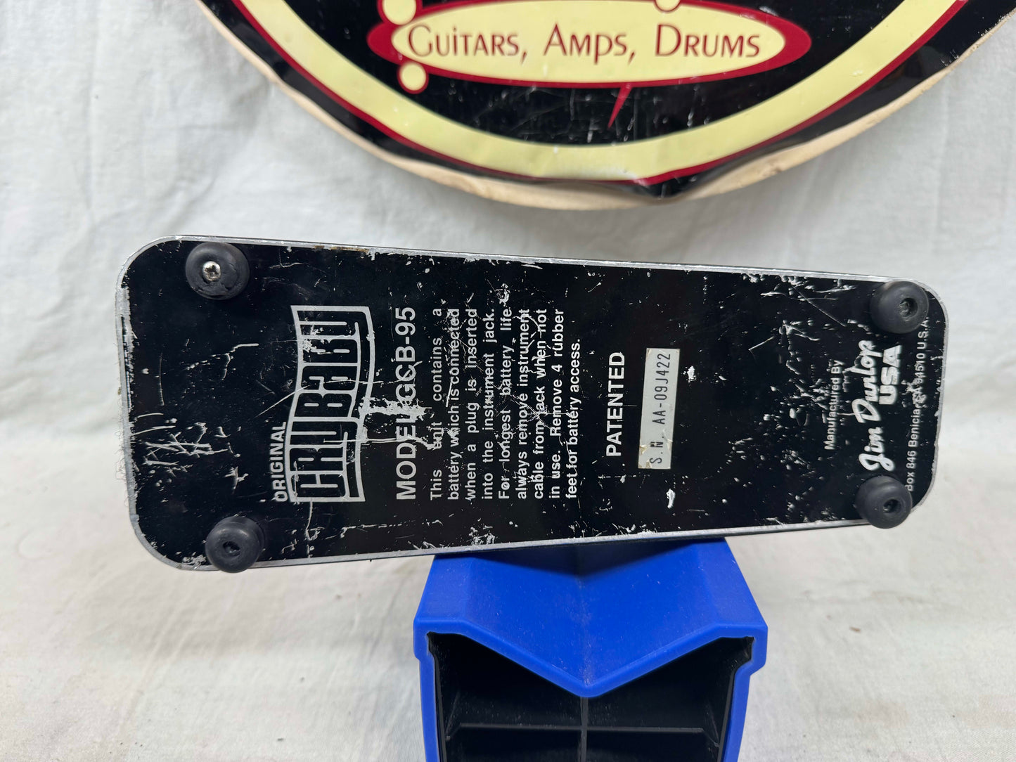 Dunlop GCB95 GCB-95 Cry Baby crybaby Wah Pedal - Rev F Circuit