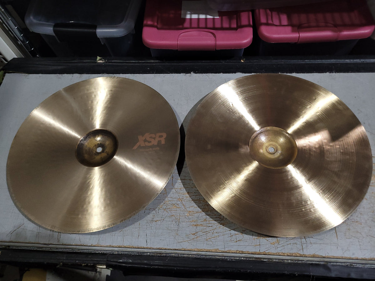 Sabian 15" XSR Monarch Hi-Hat Cymbals (Pair) 2016 - Present - Unlathed