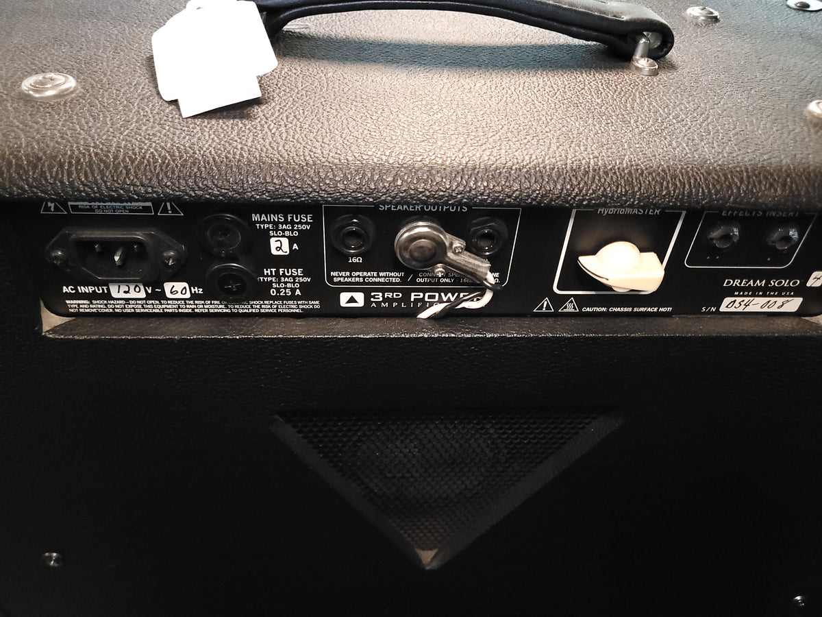 3rd Power Dream Solo 4 22W 1x12" Guitar Combo - Local Pickup Only
