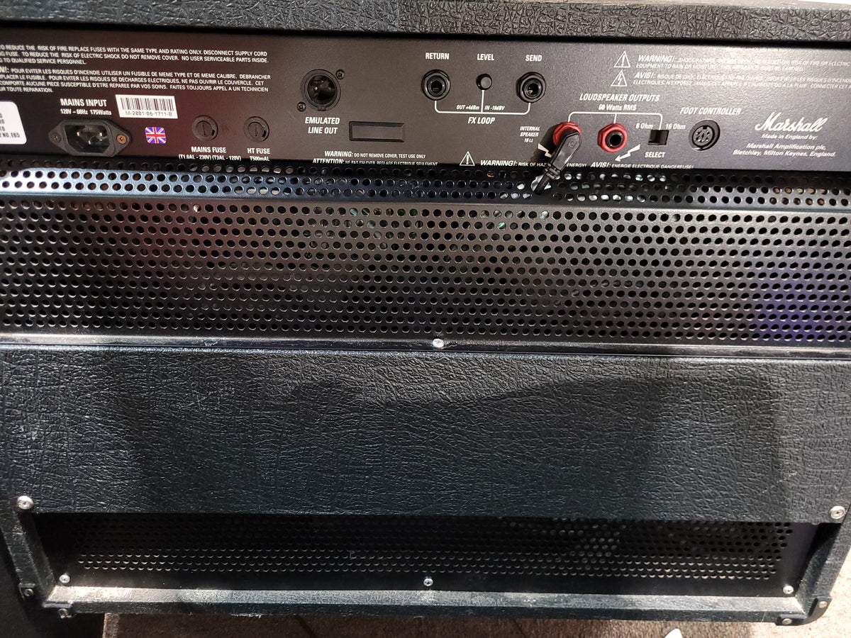 Marshall JCM 2000 TSL 602 Triple Super Lead 3-Channel 60-Watt 2x12" Combo 2000s - Black - Local Pickup Only